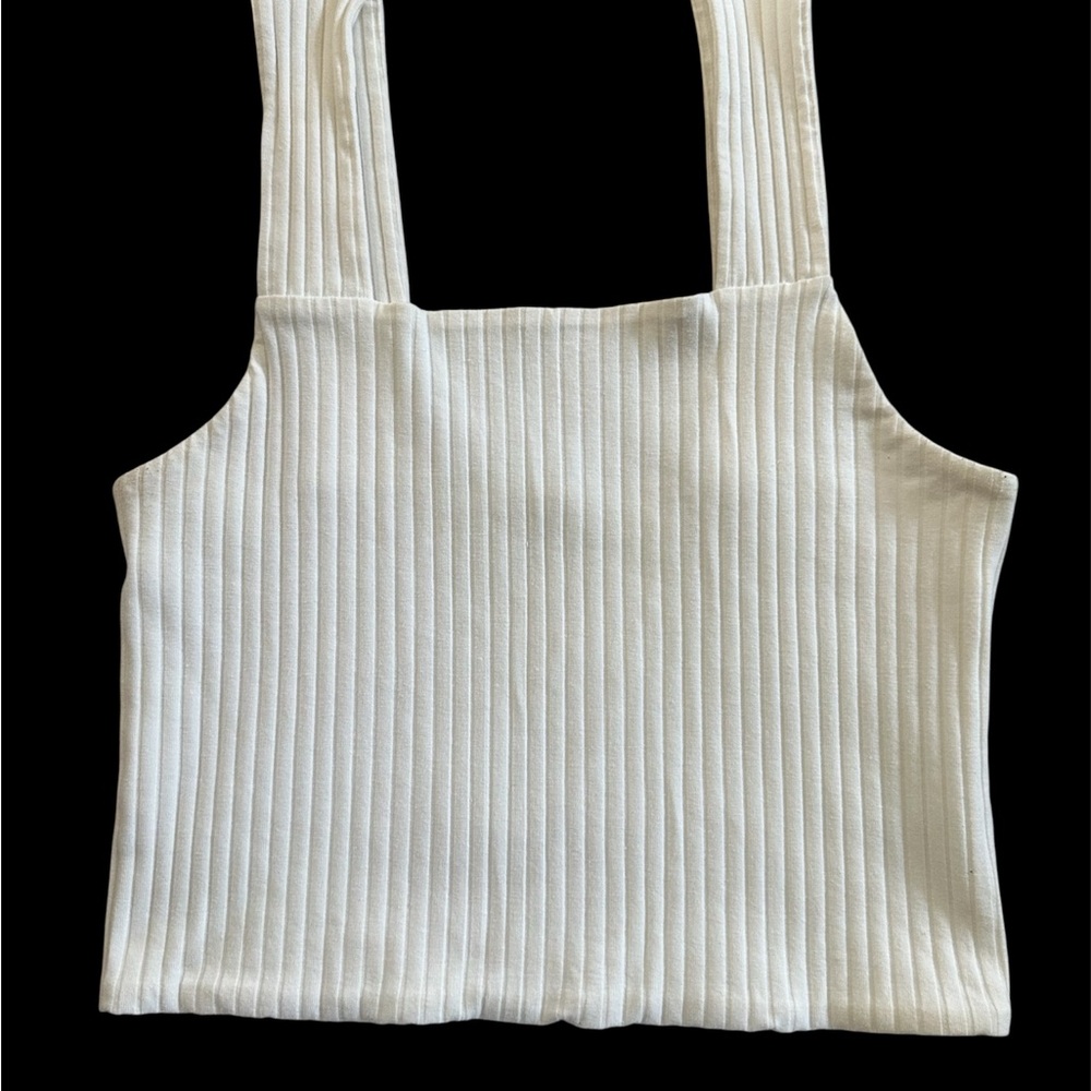 American Eagle Outfitters Crop Top M White